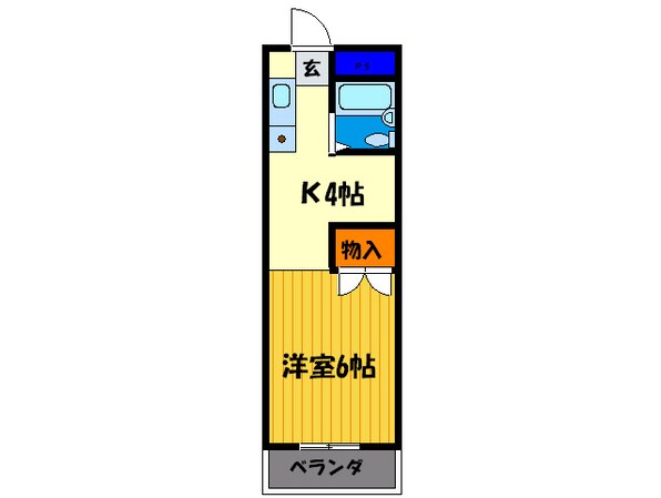 マンションＥＬＬＡの物件間取画像